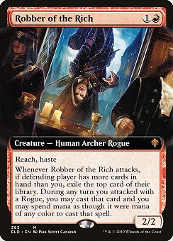 Robber of the Rich Throne of Eldraine Bordless